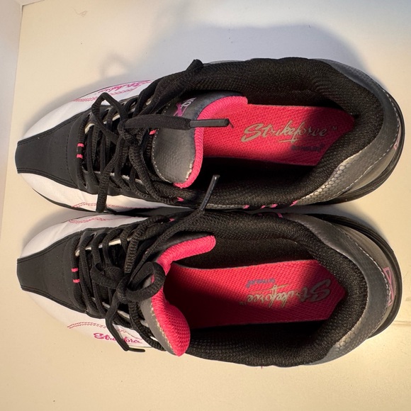 KR STRIKEFORCE Starr Right Handed Bowling Shoes - Women's Size 10 - Black/Pink - Picture 12 of 13